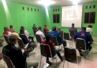 KPUD Boven Digoel Gelar Nobar Streaming Launching Hari Pemungutan Suara Serentak 2024 bersama Parpol
