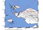 Gempabumi Mengguncang Wilayah Kota Sorong Berkekuatan 3,4 SR, Provinsi Papua Barat
