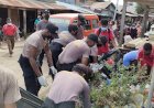 Peringati HPSN, Pemda Boven Digoel bersama Lintas Sektor Lakukan Baksos pembersihan Sampah di Sejumlah Tempat
