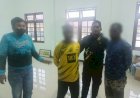 Anggota Polsek Kouh Boven Digoel, Bekuk 2 Pemuda Penyalahgunaan Narkotika Jenis Ganja