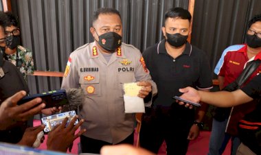 Polisi Gagalkan 195,76 Gram Sabu Siap Edar di Wilayah Jayapura, 1 Kurir Ditangkap