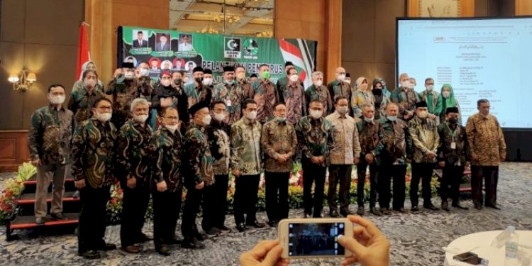 Gubernur DKI Jakarta Anies Baswedan saat menghadiri acara KAHMI/Net