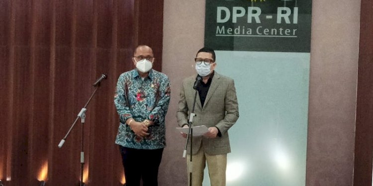 Ketua Komisi II DPR RI, Ahmad Doli Kurnia dan Wakil Ketua Komisi II DPR RI, Junimart Girsang/RMOL