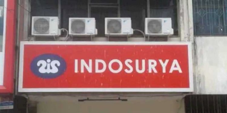 Papan nama Koperasi SImpan Pinjam Indosurya/Net