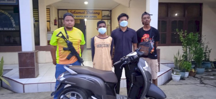 Polisi Berhasil Bekuk Seorang Remaja Pelaku Curanmor