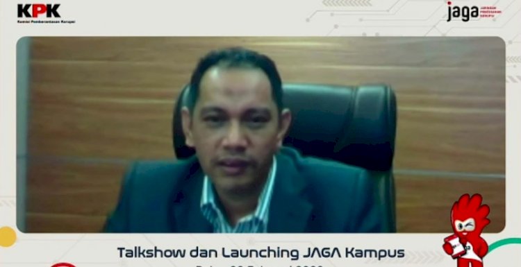Wakil Ketua KPK, Nurul Ghufron merilis platform JAGA Kampus/Repro