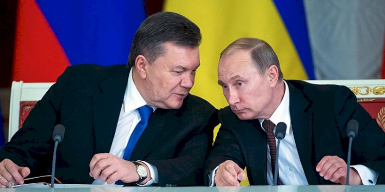 Viktor Yanukovych dan Vladimir Putin/Net