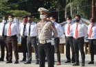 Polres Boven Digoel Gelar Apel Pasukan Operasi Keselamatan Cartenz 2022