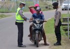 Operasi Keselamatan Cartenz 2022, Polres Boven Digoel berikan Teguran kepada Pengendara yang Melanggar