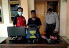 Tertangkap Tangan Mencuri di Kantor Perbakin, LGY Diamankan Polisi