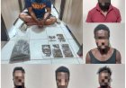 1 WNI dan 5 WNA Diamankan Polisi Atas Kepemilikan Narkotika Jenis Ganja