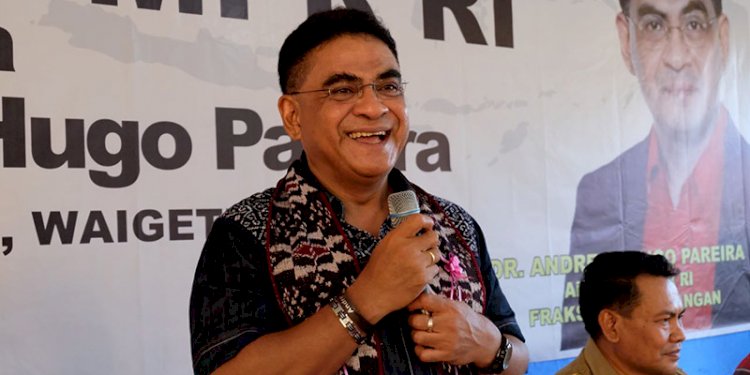 Politikus PDI Perjuangan, Andreas Hugo Pareira, meminta semua pihak untuk menghentikan wacana penundaan Pemilu 2024/Net