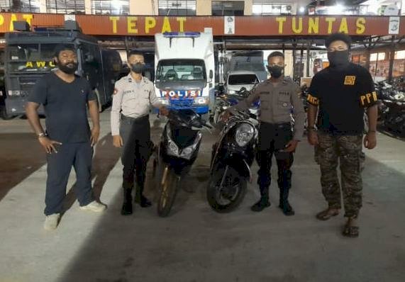 Tim Opsnal Reskrim Kembali Temukan Dua Unit Motor Hasil Curian di Hamadi