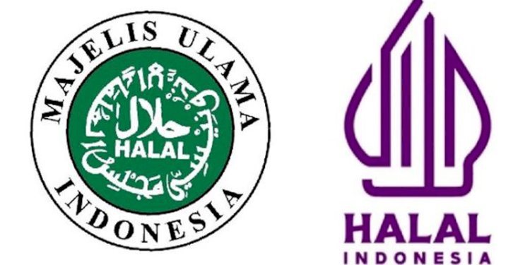 Ilustrasi perbandingan logo Halal/Net
