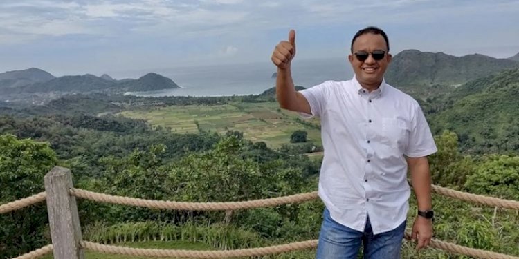 Gubernur DKI Jakarta Anies Baswedan di Mandalika/Net