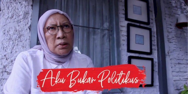 Aktivis sekaligus seniman Ratna Sarumpaet meluncurkan buku "Aku Bukan Politikus"/RMOL