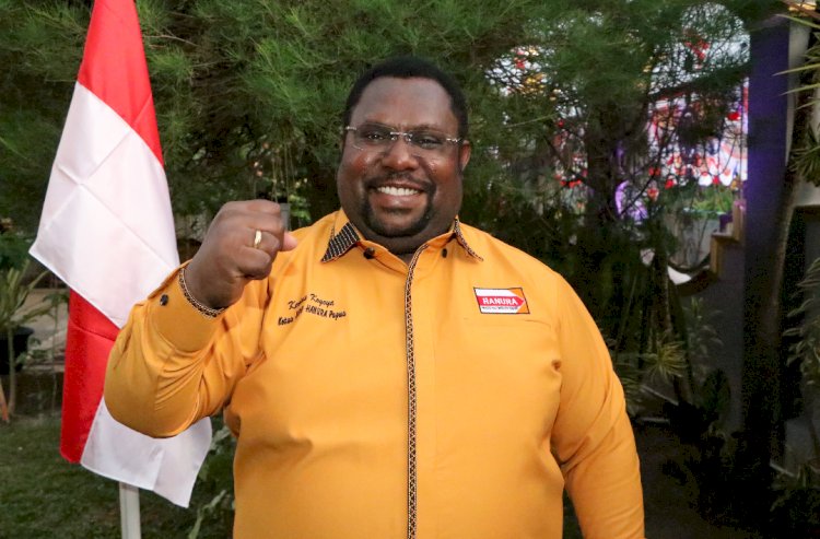 Ketua DPD Partai Hanura Papua, Kenius Kogoya 
