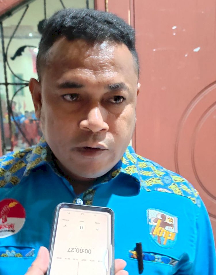 Muis Iba Ketua Carateker DPD KNPI Boven Digoel