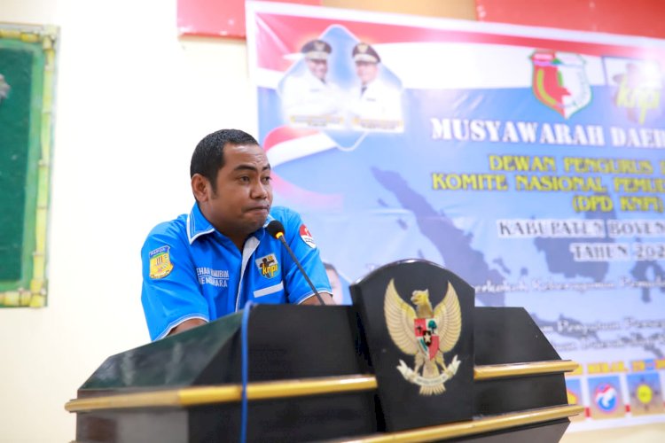 Bendahara Umum DPD KNPI Provinsi Papua Sehan Hanubun