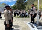 Asah Kedisiplinan, PBB Bintara Angkatan 46 Polres Lanny Jaya Rutin Latihan