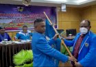 Tak Ada Dualisme, Ini pesan Thom Rumbewas Terpilih Ketua KNPI Kota Jayapura