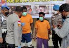 Dihadiahi Timah Panas, Polisi Bekuk Dua Pelaku Pembunuhan di Jembatan Temiri Koya Koso
