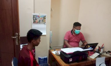 Dua Pemuda Diamankan Opsnal Polsek Abepura Terkait Pencurian dan Penadahan