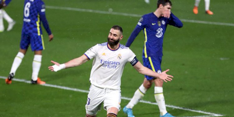 Karim Benzema telah mengoleksi 4 hattrick sepanjang kariernya di Liga Champions/Net