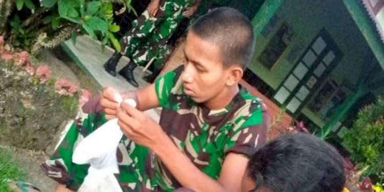 Hens Songjanan batal menjadi anggota TNI karena status warga negara ayahnya/Facebook Axelglen Axelglen