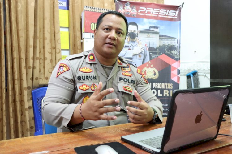 Kabag Ops Kompol L. Guruh P. N, S.IP., S.IK Polresta Jayapura kota