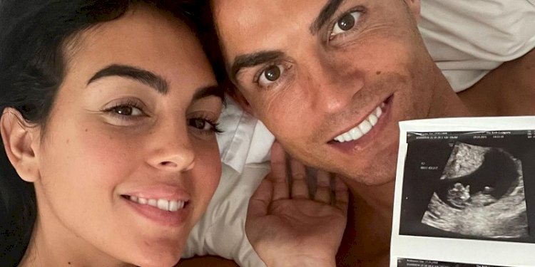 Cristiano Ronaldo, dan kekasihnya, Georgina Rodriguez/Net