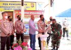 Resmikan Tiga Pos Polisi, Kapolresta Tegaskan Anggota Berikan Pelayanan Maksimal Kepada Masyarakat