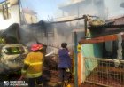 Api Hanguskan 3 Petak Rumah dan Satu Unit Mobil di Kotaraja