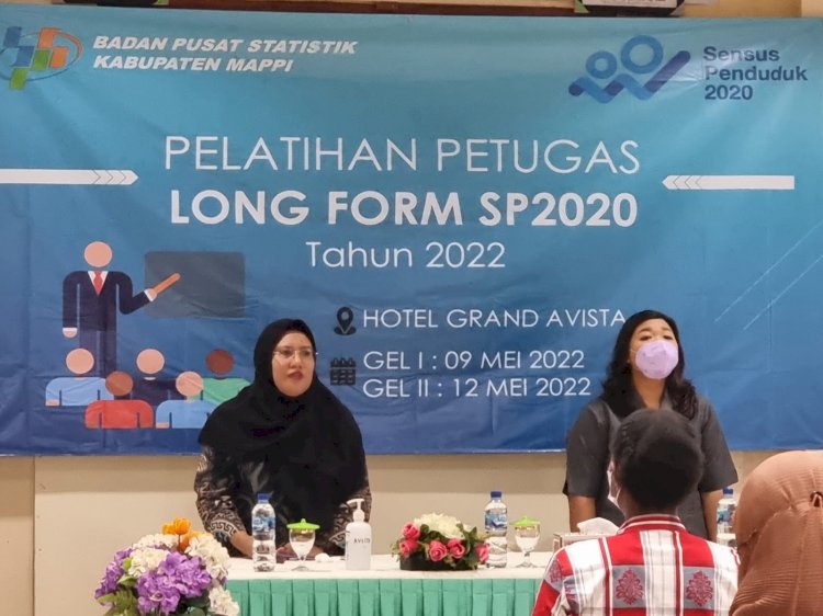 Pelatihan Petugas Long Form SP2020 Kabupaten Mappi di Tahun 2022
