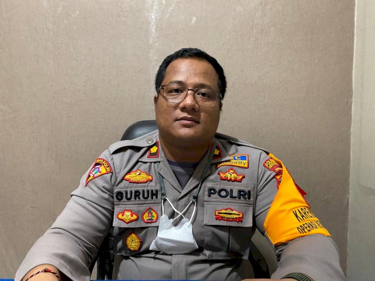 Kabag Ops Polresta Jayapura Kota Kompol L. Guruh Prawira Negara