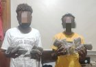 Dua Penumpang Tujuan Nabire Ditangkap Polisi Membawa Ganja di Pelabuhan