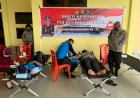 Sambut HUT Bhayangkara ke-76 Polres Boven Digoel Gelar Donor Darah