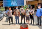 Penyidik Narkoba Musnahkan BB Ganja Disaksikan Tersangka dan Jaksa