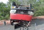 Truck Tangki Air Laka Tunggal Di Km 43.2 Trans Papua