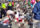 Hilang Kendali, Pengendara Motor MD di Lokasi Kejadian
