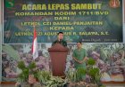 Lepas Sambut Dandim, Letkol Czi Agustinus R. Sala'pa Resmi Jabat Dandim 1711/Boven Digoel