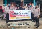 HUT Bhayangkara Ke - 76, Polsek Kawasan Pelabuhan Laut Beri Santunan Anak Yatim dan Bersihkan Rumah ibadah