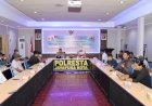 Kapolresta Jalin Silaturahmi Dan Diskusi Santai Bersama Rekan Media Jayapura