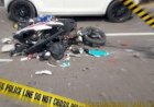 Kecelakaan Beruntun di Abepura, Penumpang Roda Dua Meninggal Dunia  di Lokasi Kejadian