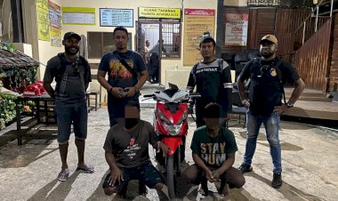 Lagi, Polisi Bekuk Dua Pelaku Curanmor Bersama Barang Bukti
