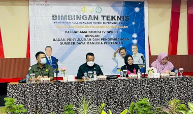 Kerjasama Dengan Polbangtan Manokwari, Sulaeman L Hamzah Gelar Bimtek Pembinaan Petani Merauke