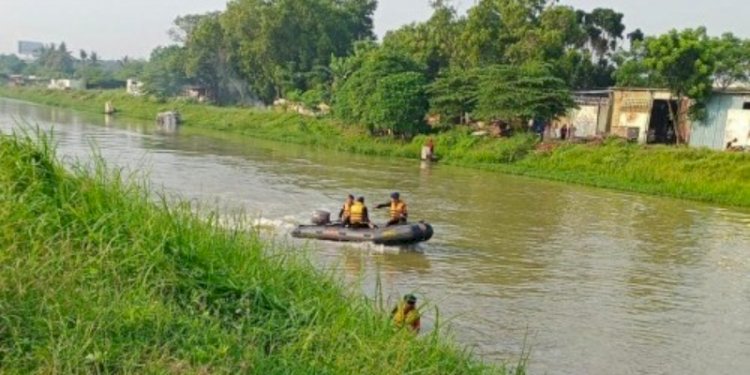 Pencarian orang hilang di Kalimalang, Bekasi/Net