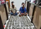 Gagalkan 2,8 Kg Ganja Dari Batas Negara, Dua Pelaku di Amankan