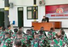 Dandim Boven Digoel Berikan Penekanan Kepada Personil Agar Bijak dalam Bermedsos