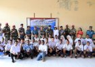 Tarik Minat Siswa, Lantamal XI Merauke Gelar Sosialisasi Penerimaan  Calon Prajurit TNI AL TA 2022